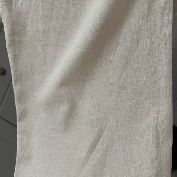 Zara Drawstring Linen Pants - Picture 3 of 7